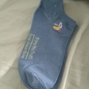 Blue banana socks